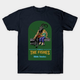 Funny Retro "The Miracle Of The Fishes" Parody T-Shirt